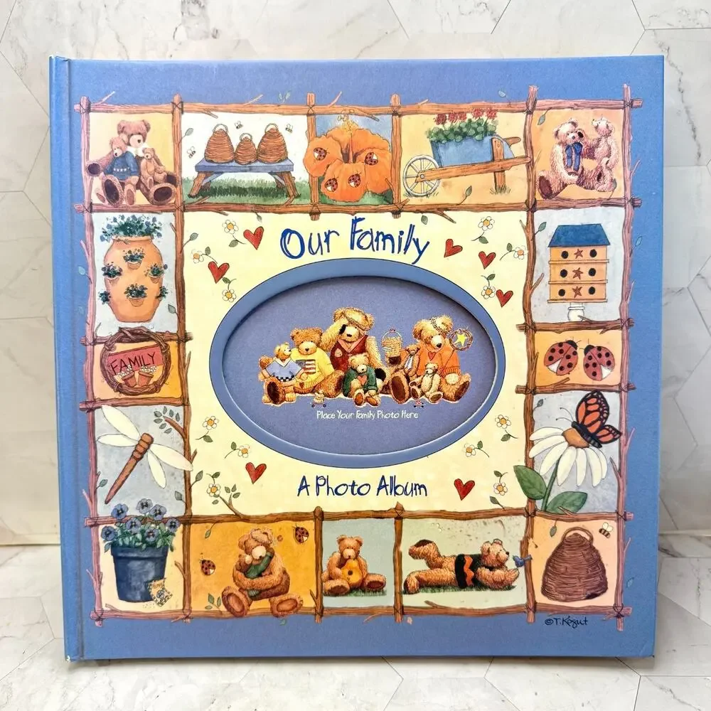 Vintage Teddy Bear 12x12